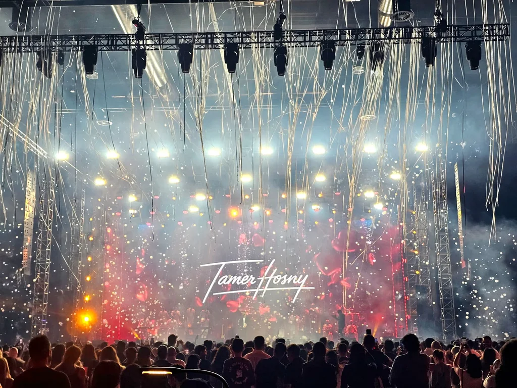 Tamer Hosny Stuns the Crowd with Adamson Full Line Products